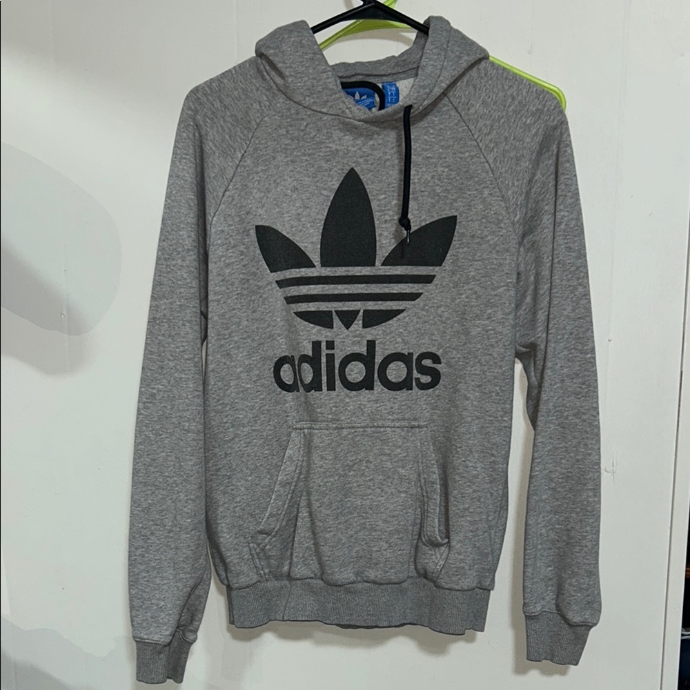 Adidas Gray Sweatshirt Classic Trefoil Pullover